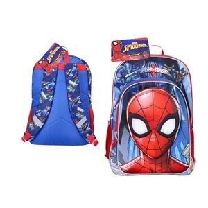 Marvel Spider-Man 17” Light Up Blue and Red Backpack